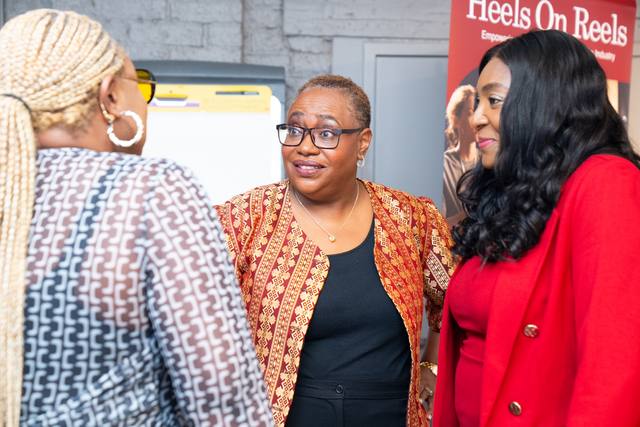 Heels On Reels stakeholder launch at Verity, photograph 3